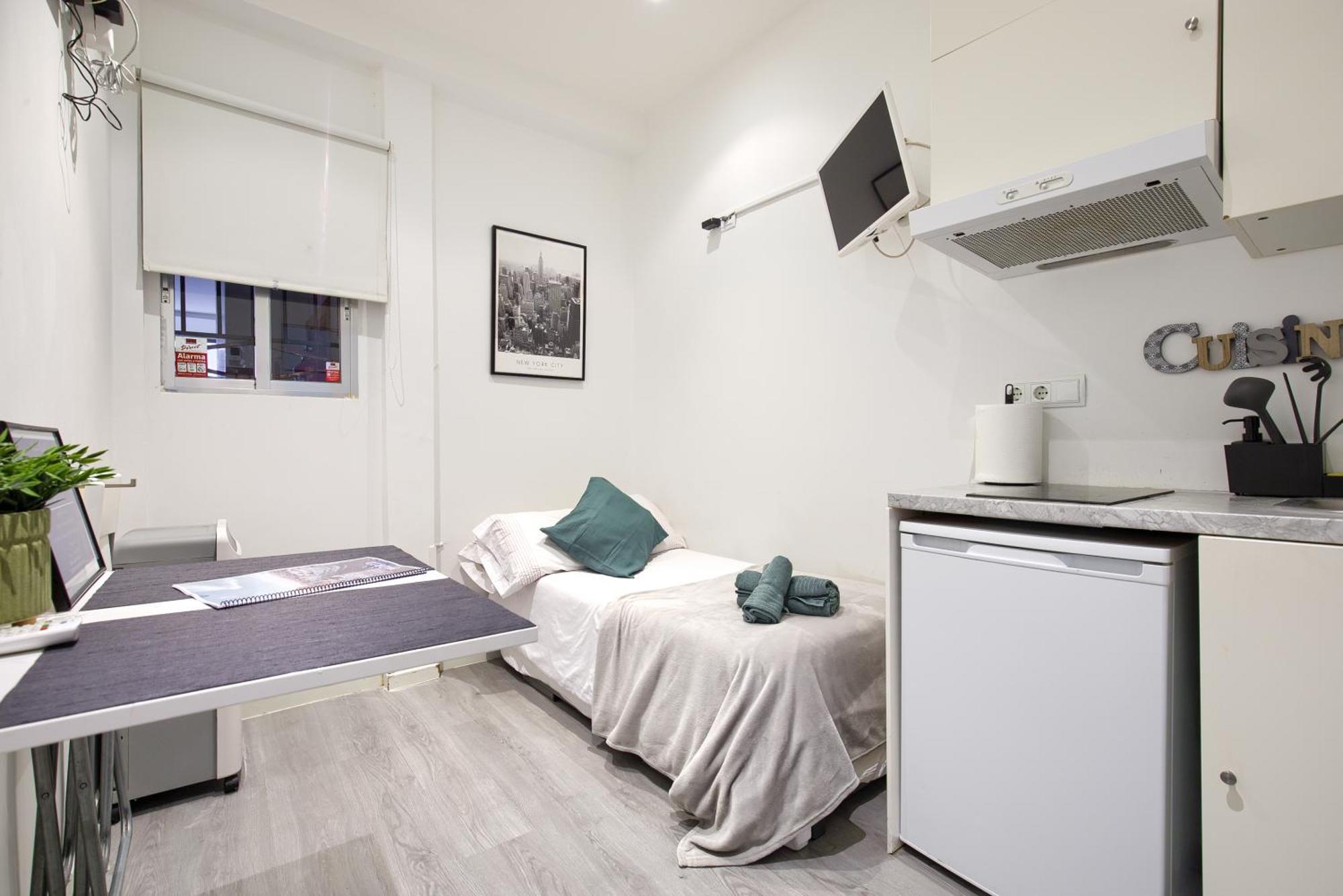 Petit Estudio En Madrid , Centro, 2 Pax, Wi-Fi & Tv Extérieur photo